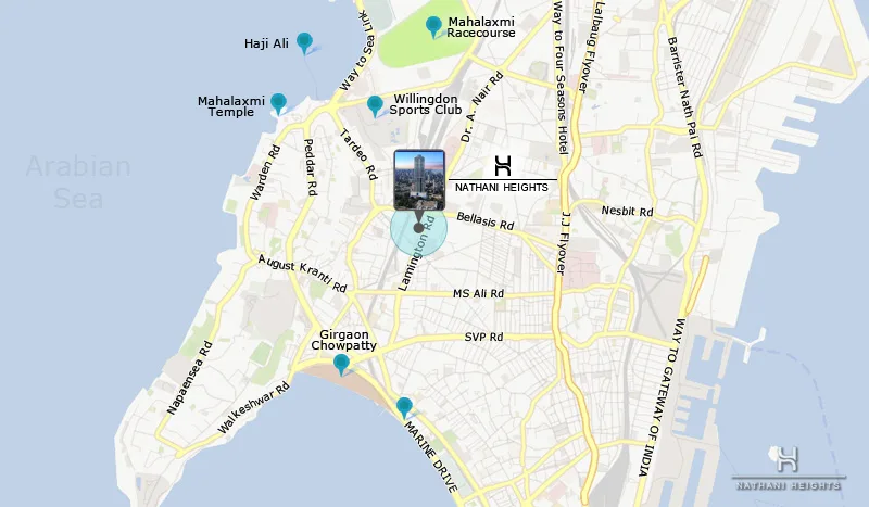 Nathani Heights Location