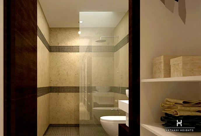 Nathani Heights Master Bathroom