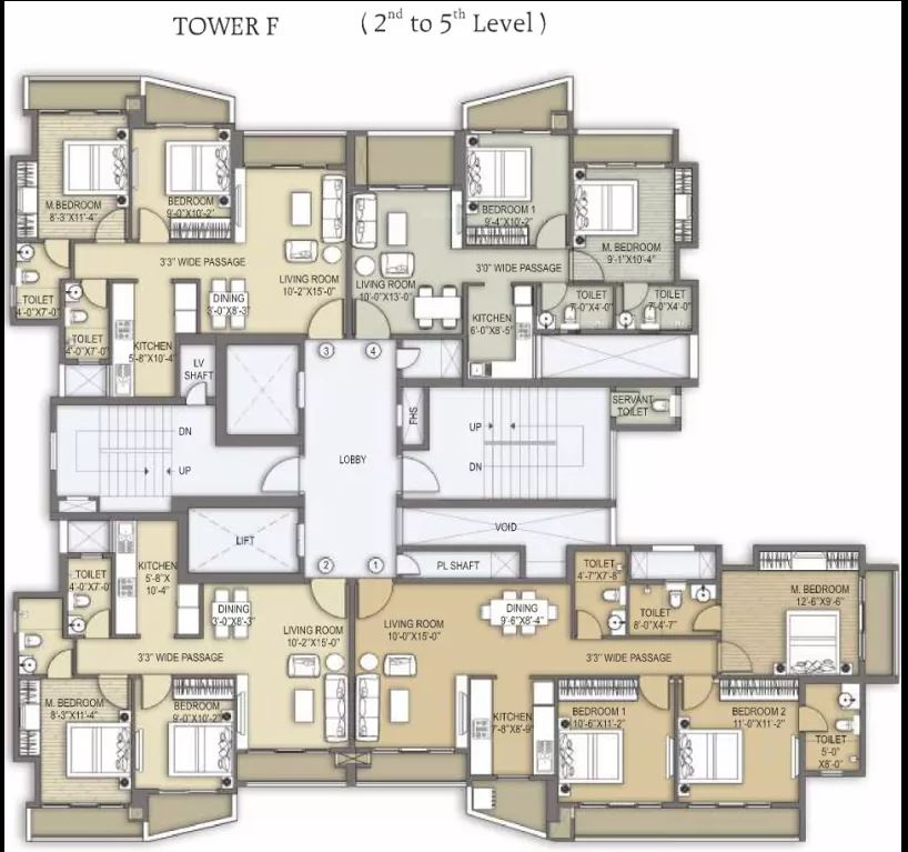 Avant Garde Typical Tower F 2nd-5th floor (1)