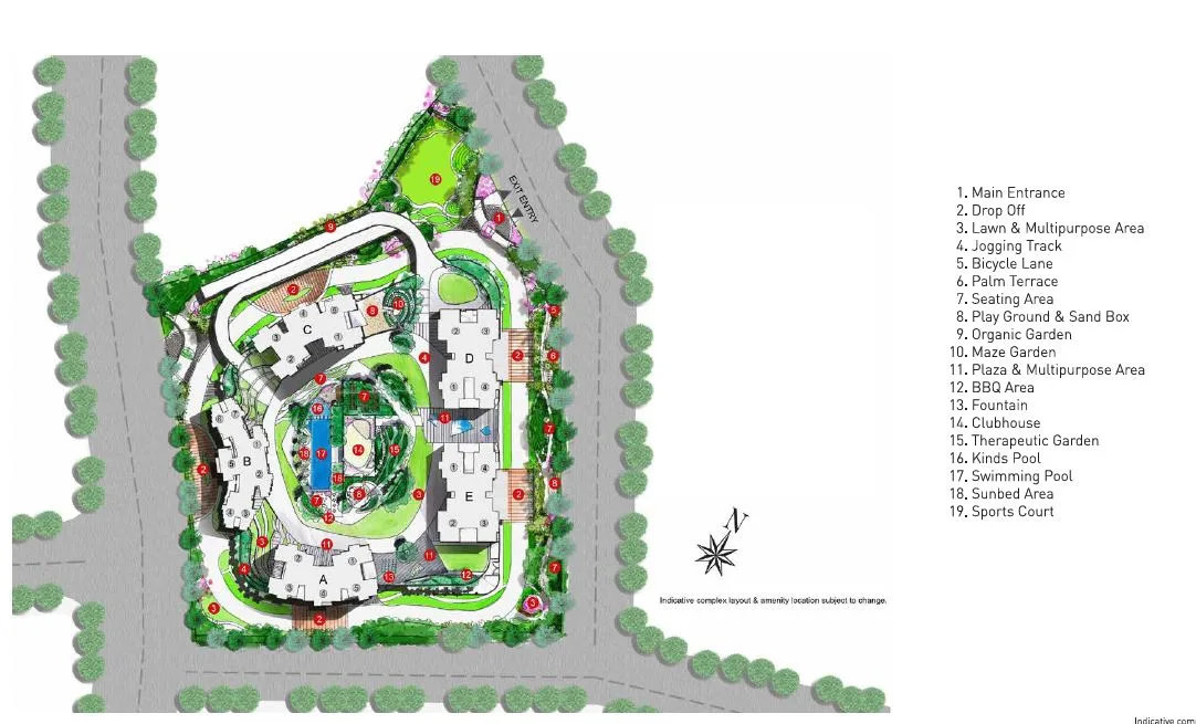 Kalpataru Sunrise Master Layout