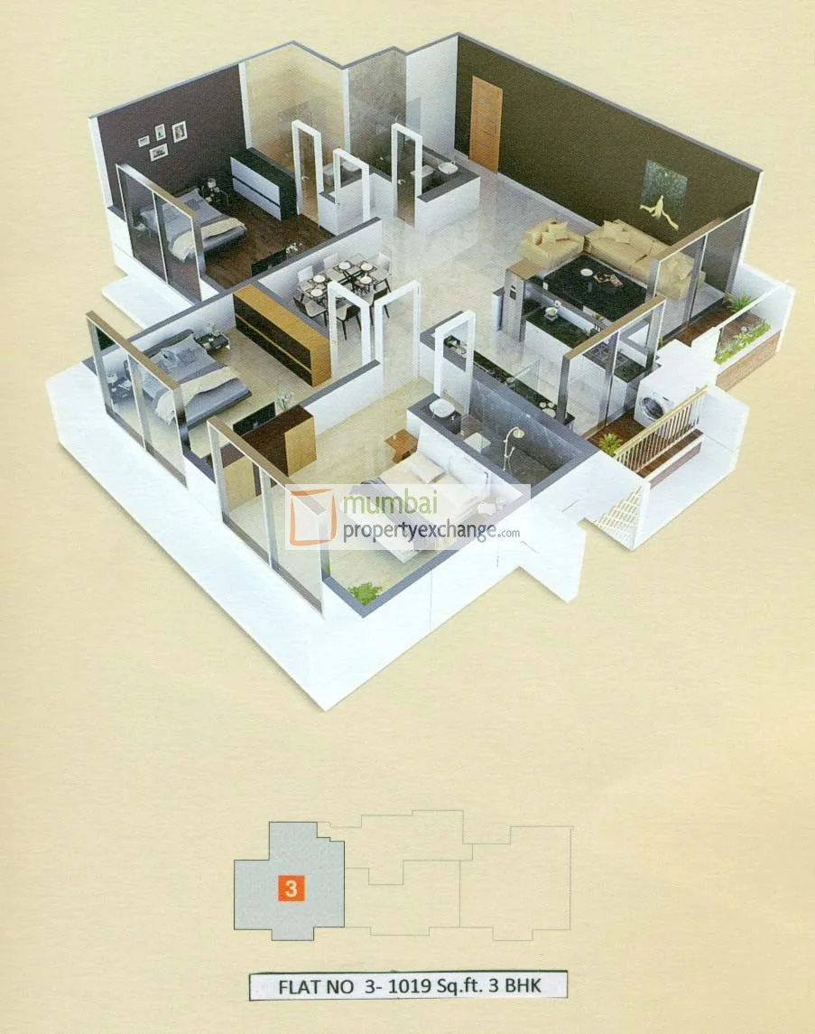 3bhk type 2
