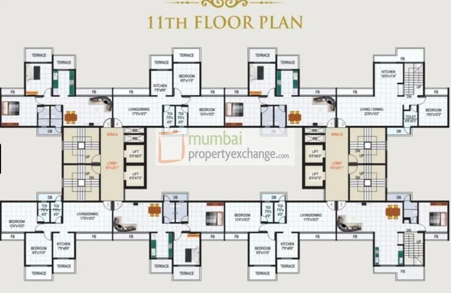 11th Floor Plan