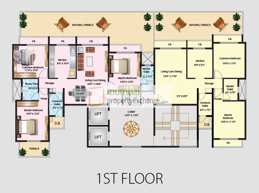 1st Floor Plan