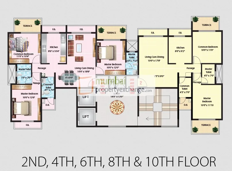 Even floor plan