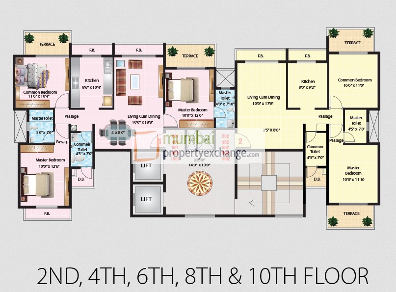 Even floor plan