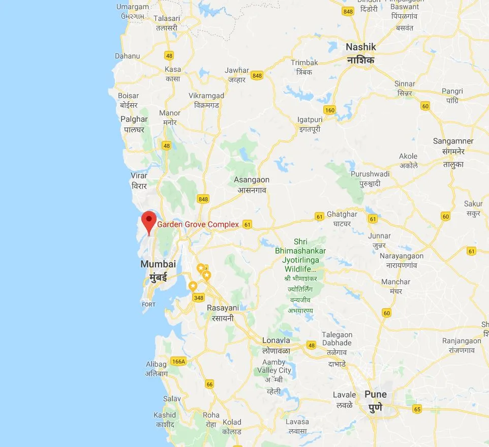 Sumit Garden Grove Location Map