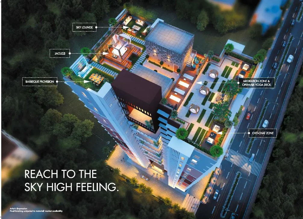 Sumit Garden Rooftop Amenities