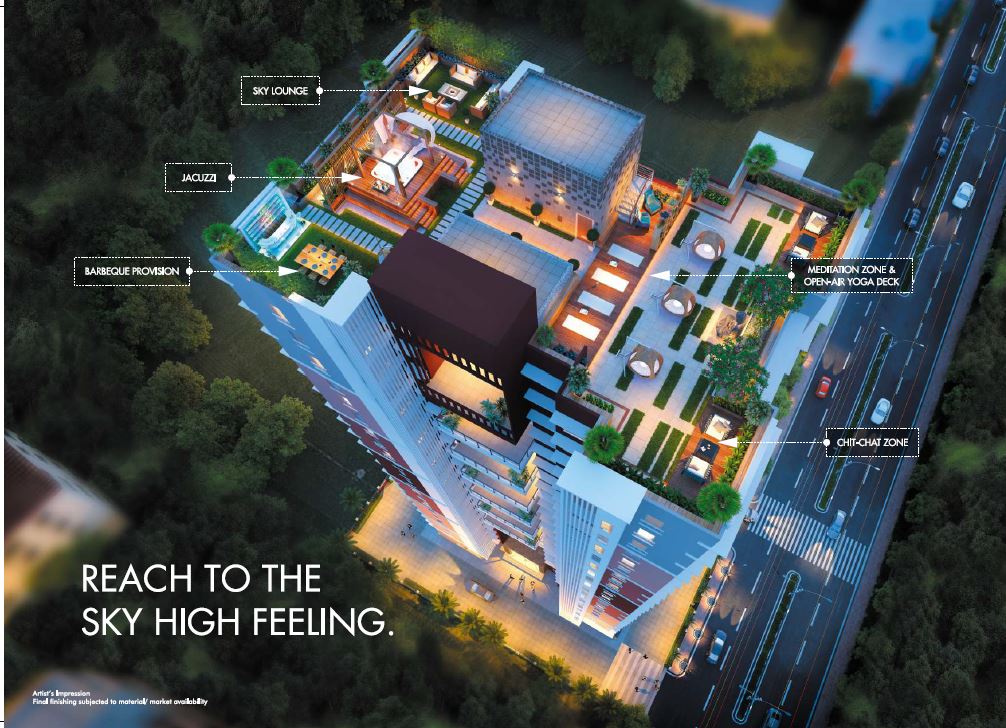 Sumit Garden Rooftop Amenities