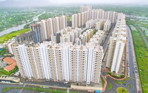 Lodha Lakeshore Greens Aerial View