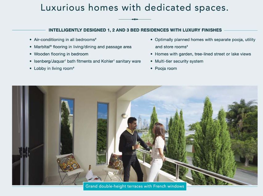 Lodha Lakeshore Greens Internal Amenities