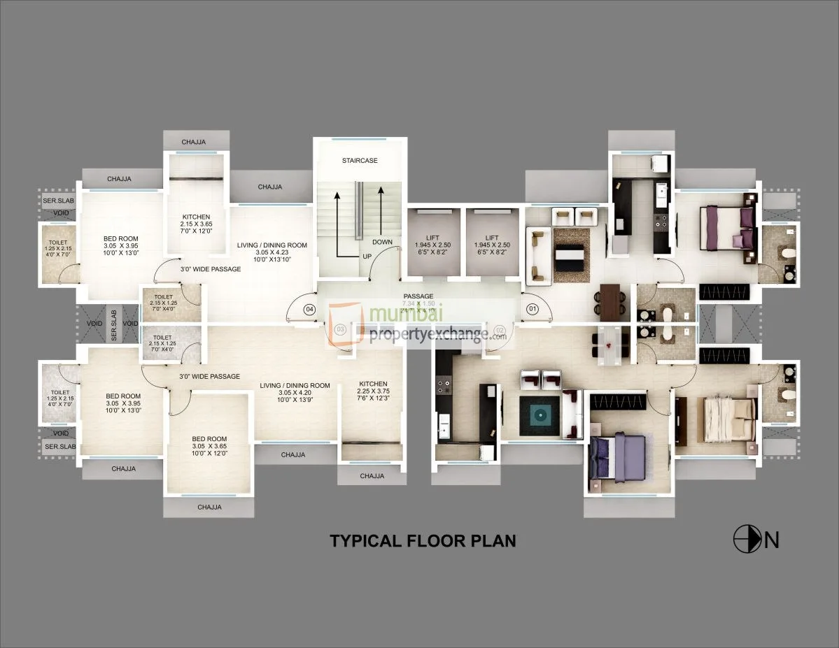 Typical Floor Plan 2