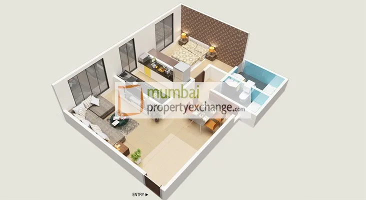 1BHK Plan