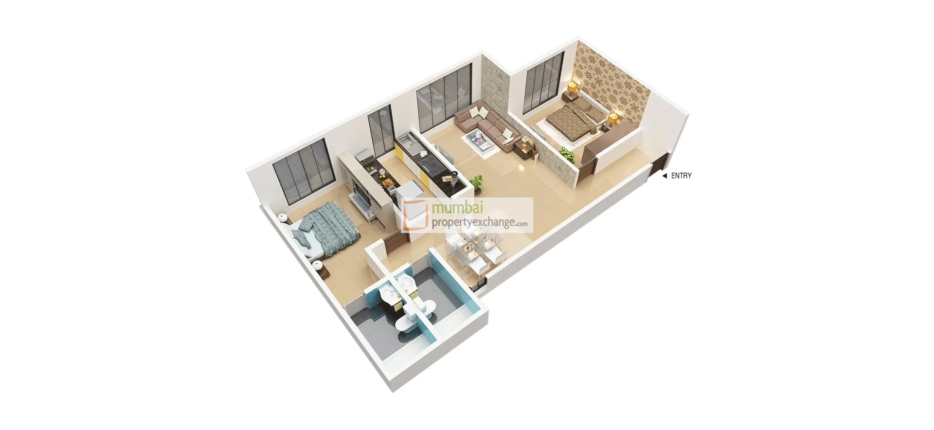 2BHK Plan