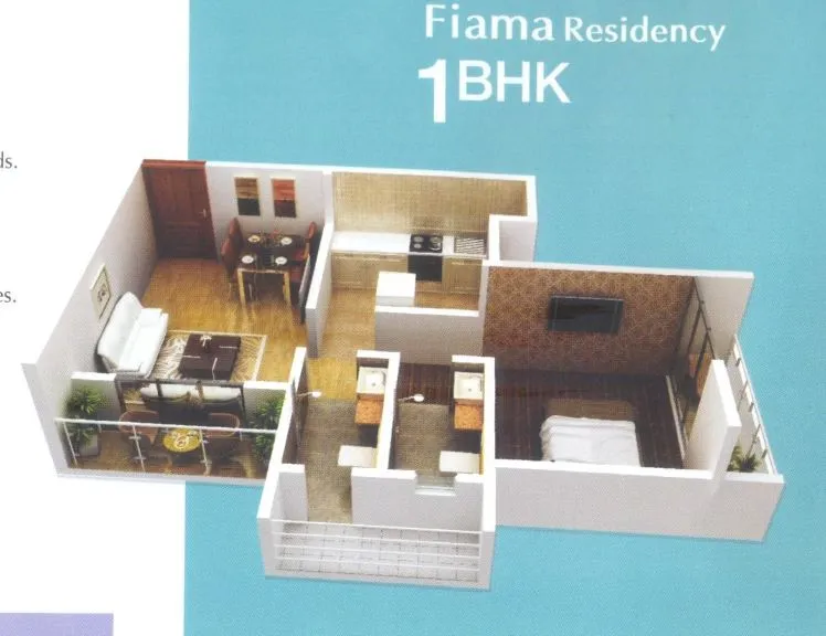 2BHK Flats for Sale in Fiama Residency, Thane West