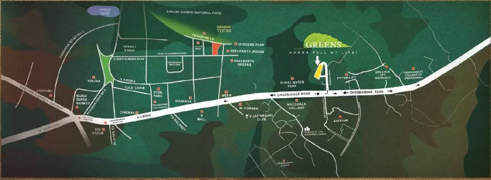 Unique Greens Location
