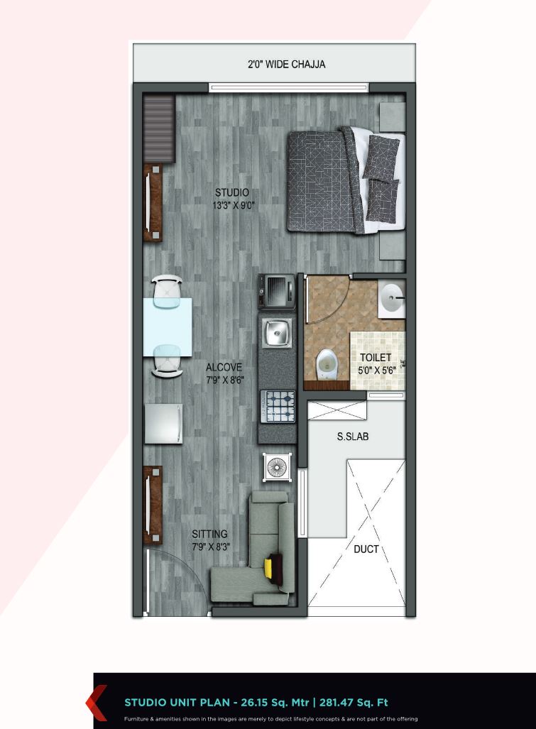 UK Iridium Studio Plan