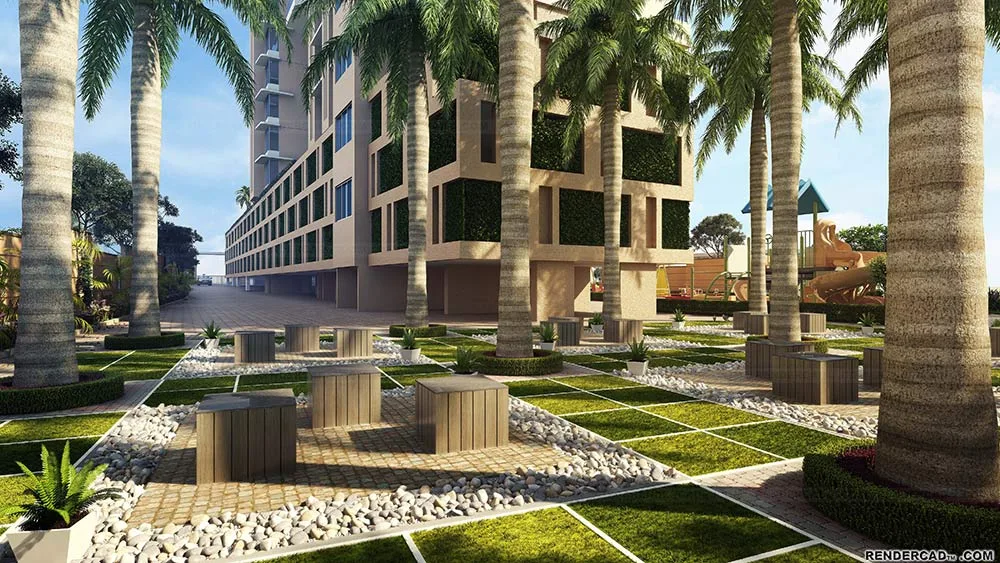 Landscaped Garden