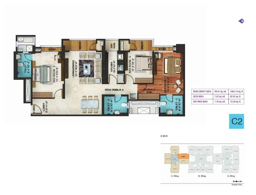 Adani Heights C2 Plan