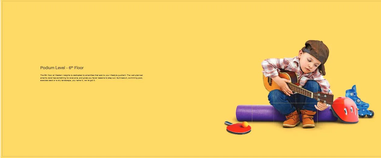 Adani Heights Night View from Wing C