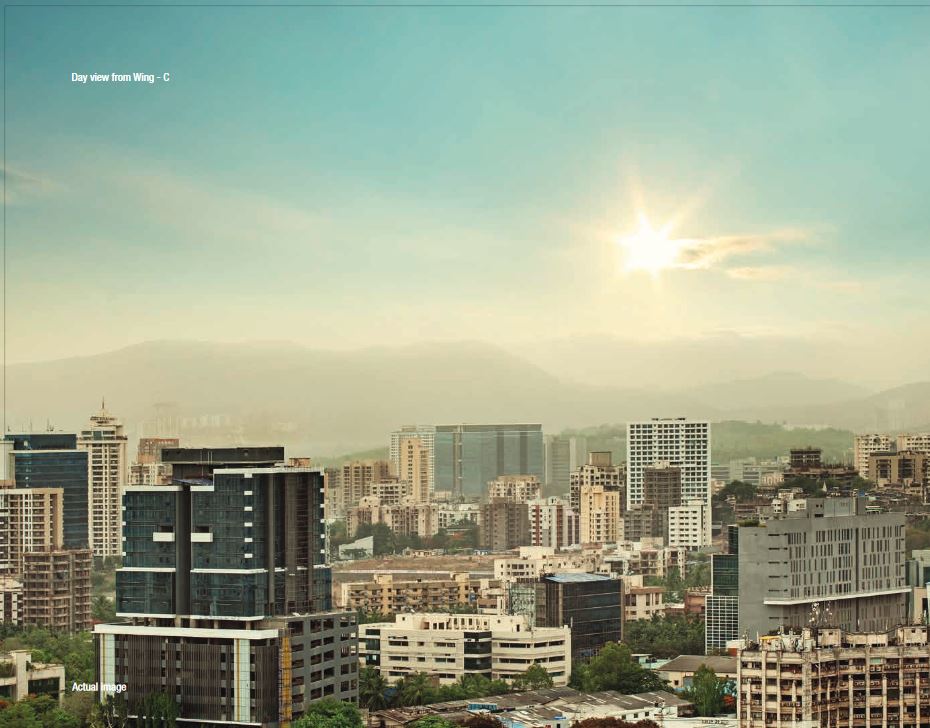 Adani Heights Day View from Wing C
