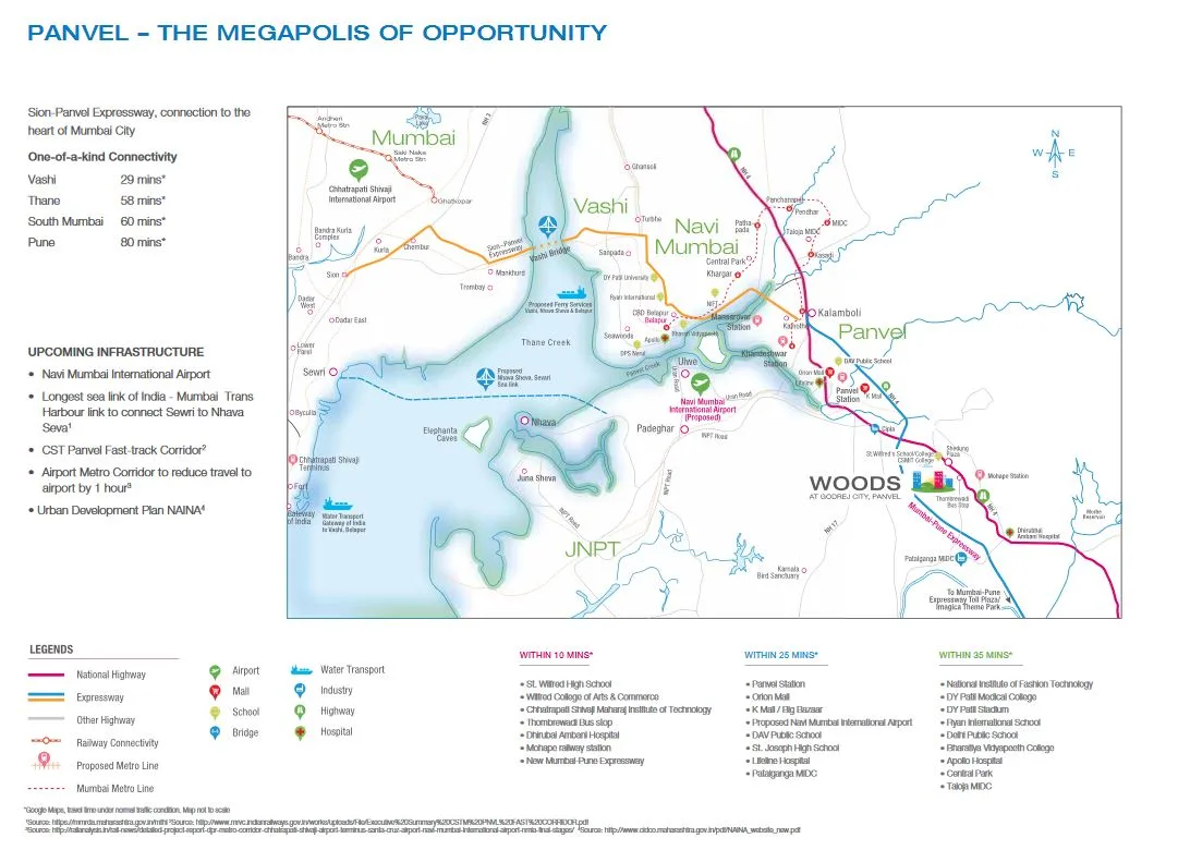 Godrej Woods Location