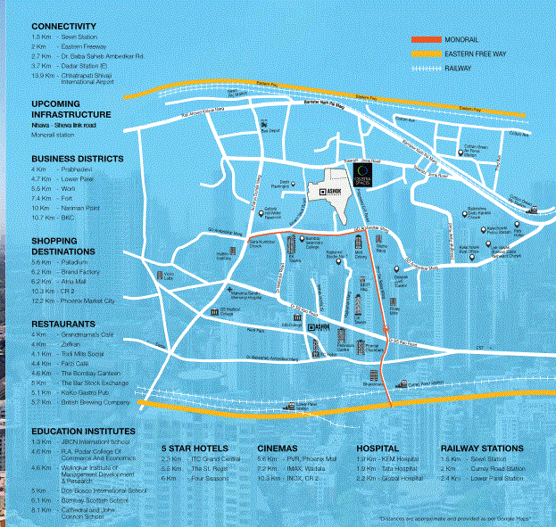 Celestia Spaces  Peninsula Location Connectivity