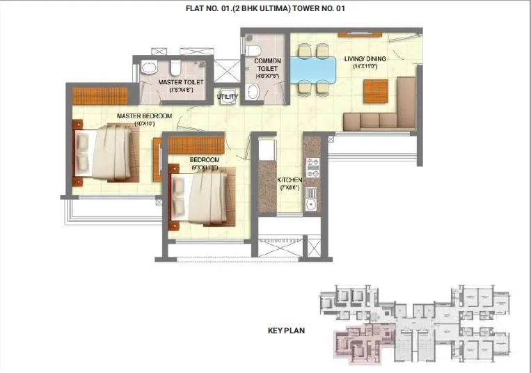 9703_oth_Runwal_MyCity_2BHK_Ultima_Type_1 — photo 14