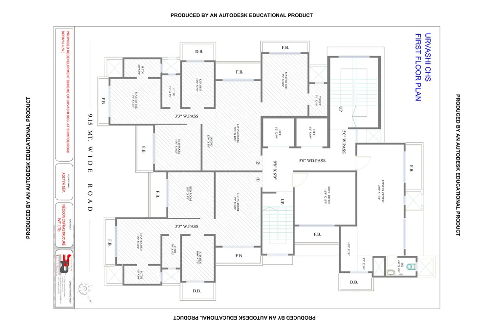 1 st Floor plan