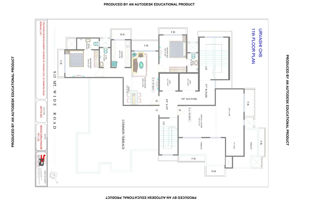 11 th Floor Plan