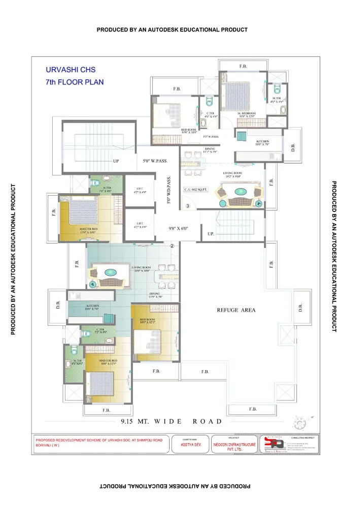 3 rd Floor plan