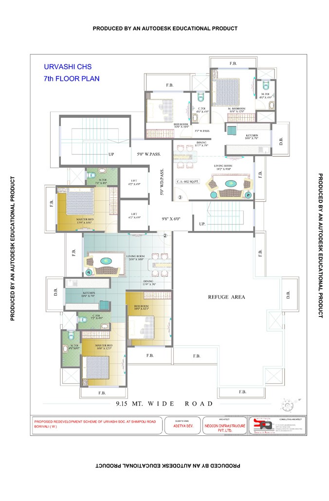 3 rd Floor plan
