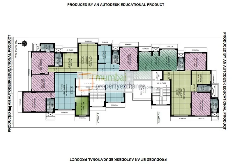 7th Floor Plan
