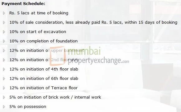Payment Schedule
