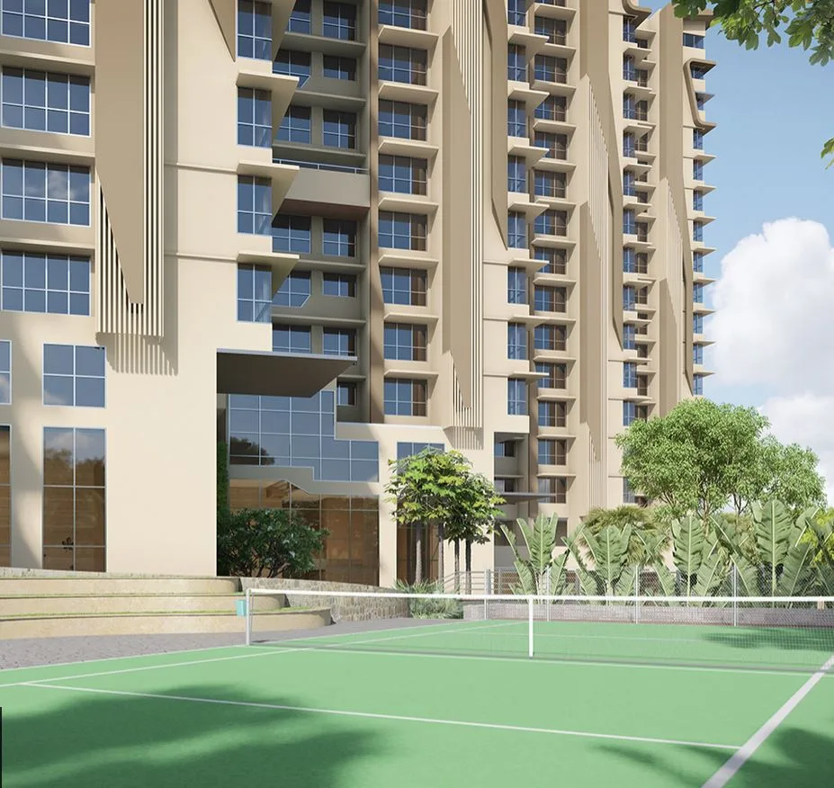 Kanakia Rainforest Tennis Court