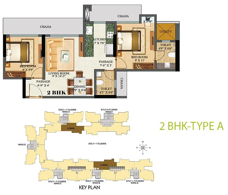 2BHK A