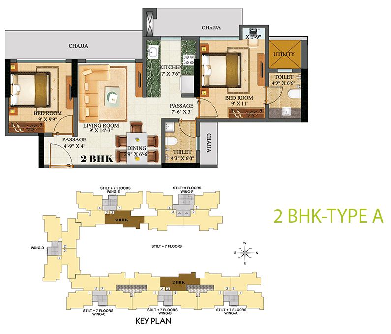 2BHK A