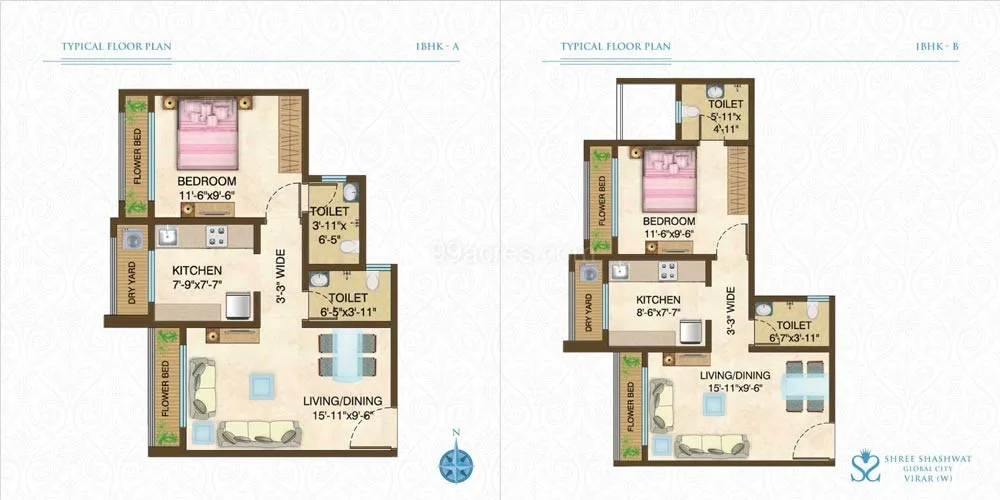 1 BHK