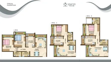 1BHK Flats for Sale in Shree Shashwat, Virar