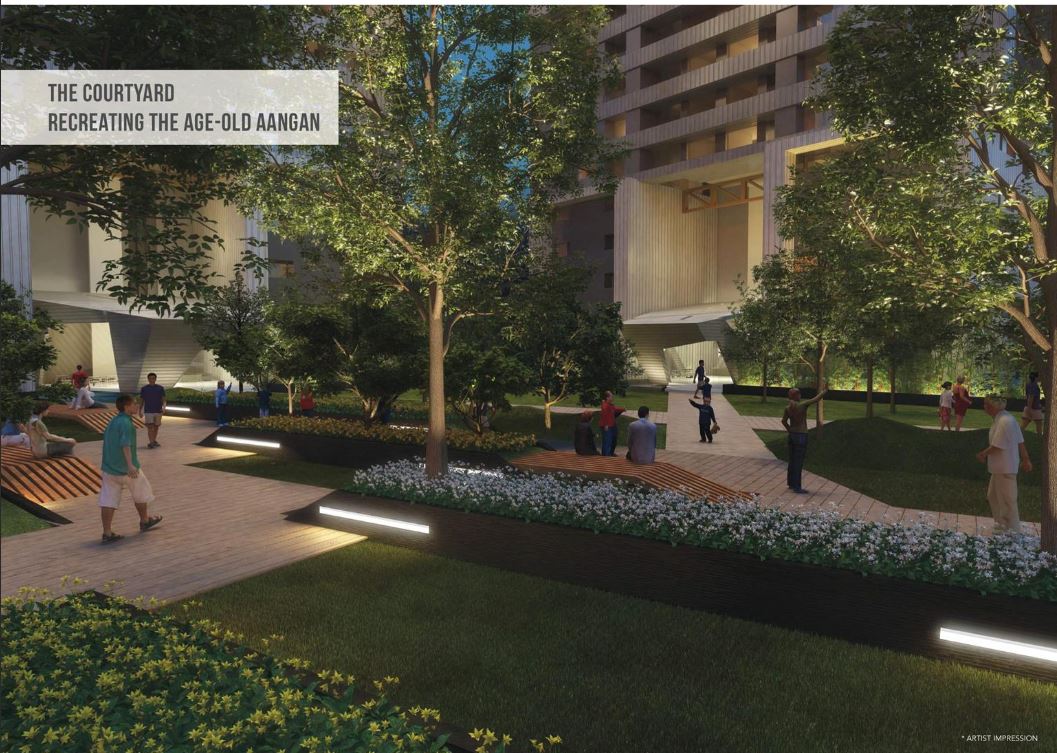 Adhiraj Samyama Courtyard-Aangaan