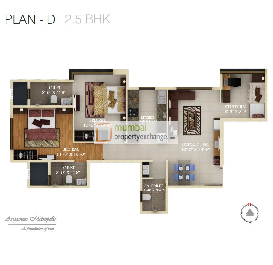 2.5 BHK
