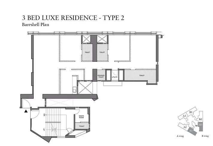 Lodha Trump Tower 3BHK Luxe Type 2