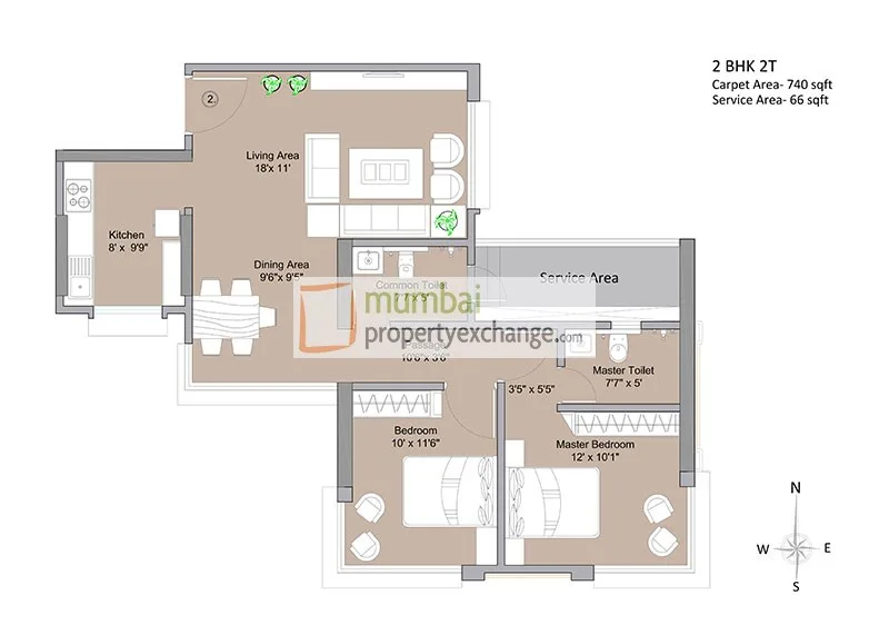 2 BHK