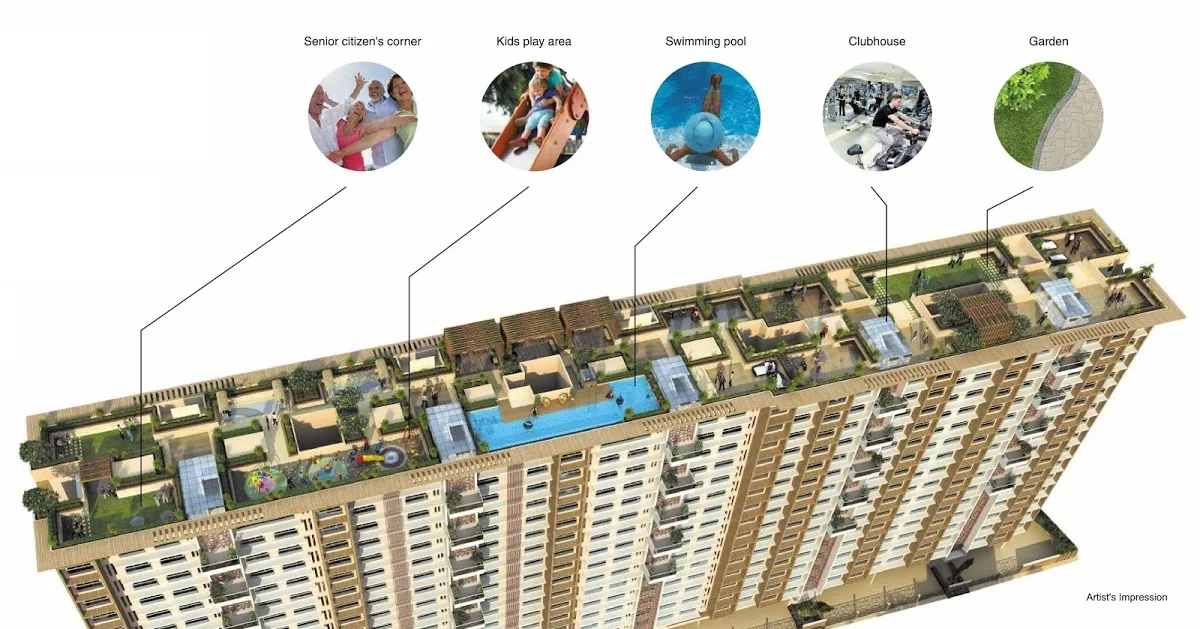 Veena Serenity Rooftop Amenities