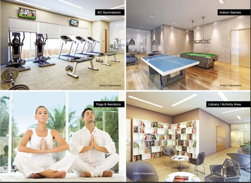 Veena Serenity Sky Wellness Club Features