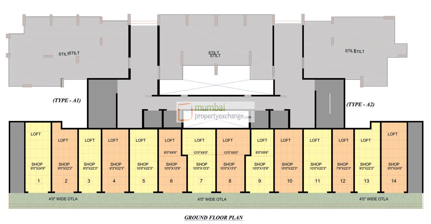 Groundfloor plan