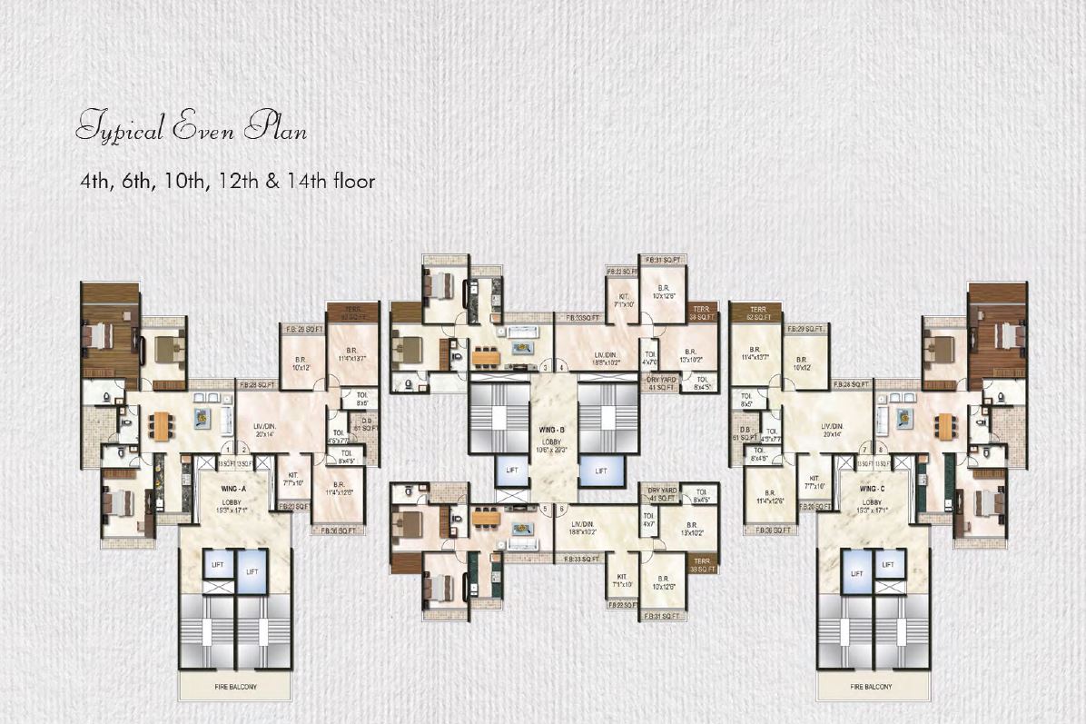 Alvario Typical Even Plan