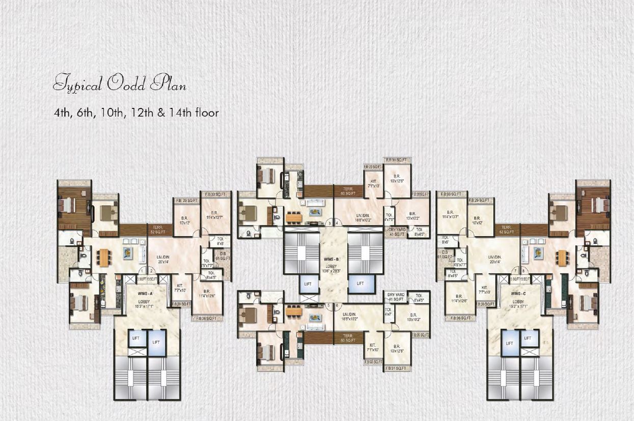 Alvario Typical Odd Plan