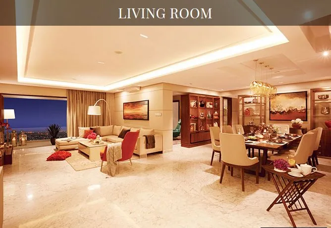 Kalpataru Solitaire Living Room