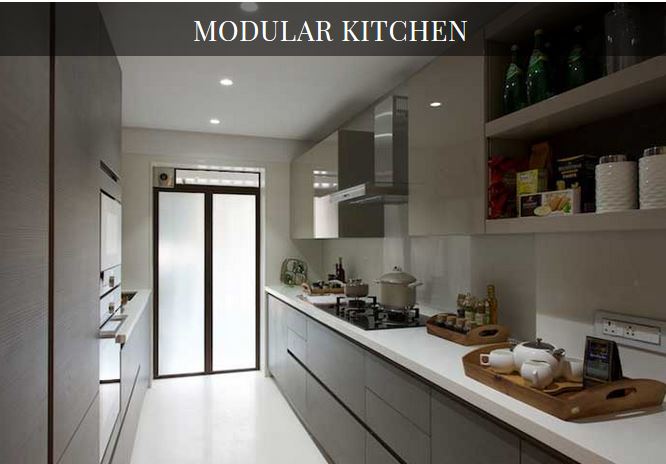 Kalpataru Solitaire Modular Kitchen