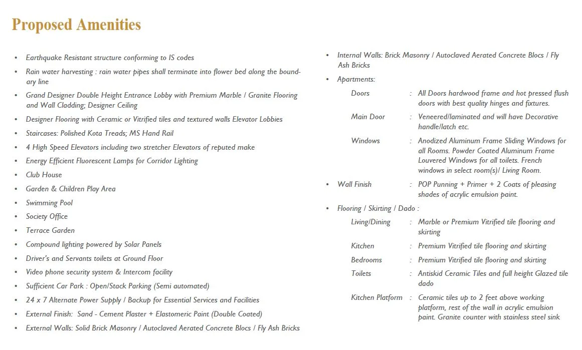 Heritage Amenities